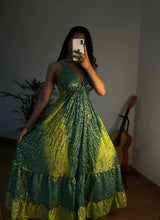 Vestido Indiano - Ginni (Com Brilho) - Costas nuas