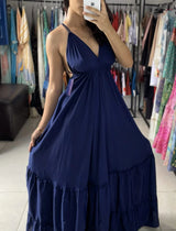 Vestido Indiano - Kashi - Costas Nuas