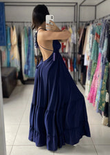 Vestido Indiano - Kashi - Costas Nuas