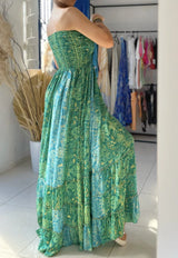 Vestido Indiano - Hani (com brilho) - 2 Formas de Usar