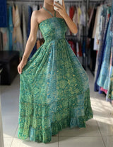 Vestido Indiano - Hani (com brilho) - 2 Formas de Usar