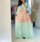 Vestido Indiano - Leher - Tie-Dye