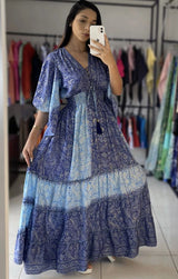 Vestido Indiano - Gabin - Manga Morcego