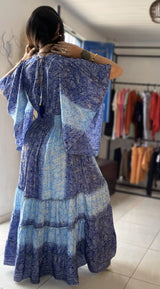 Vestido Indiano - Gabin - Manga Morcego