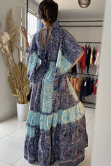 Vestido Indiano - Farin- Manga Morcego